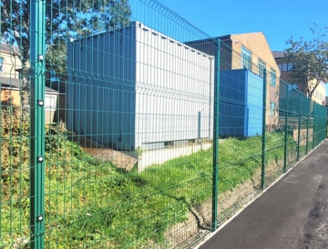 Picture of 1.2m High V Mesh 45 Security Fencing  Kit | Durable & Attractive Boundaries | Dig In (Inground) | Base Plated