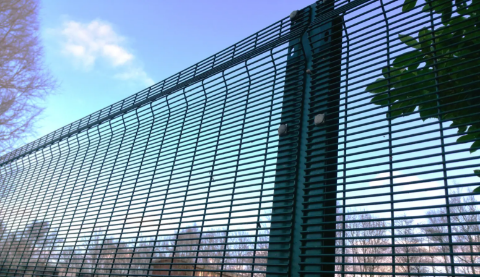 Picture of 1.2m High 358 Prison Mesh High Fencing  Kit (2.5m) | Anti Climb | Durable & Attractive Boundaries | Dig In (Inground) | Base Plated