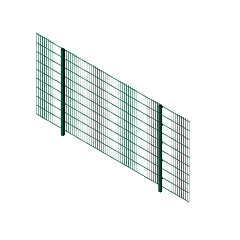 Picture of 1.2m High 656 Twin Wire Mesh Fencing Kit (2.5m) | Anti-Climb, High Security, Durable & Attractive | Dig-In & Base Plated Options