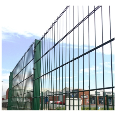 Picture of 1.2m High 656 Twin Wire Mesh Fencing Kit (2.5m) | Anti-Climb, High Security, Durable & Attractive | Dig-In & Base Plated Options