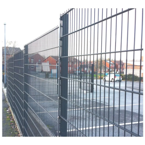 Picture of 1.2m High 656 Twin Wire Mesh Fencing Kit (2.5m) | Anti-Climb, High Security, Durable & Attractive | Dig-In & Base Plated Options