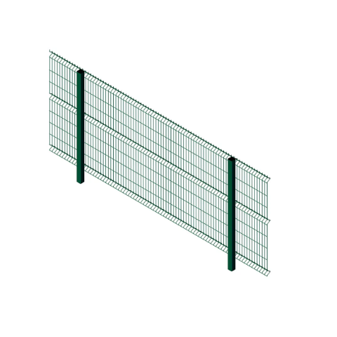 Picture of 2.4m High V Mesh 45 Security Fencing  Corner Post